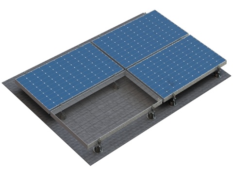 Jupiter composite shingle tile roofing system